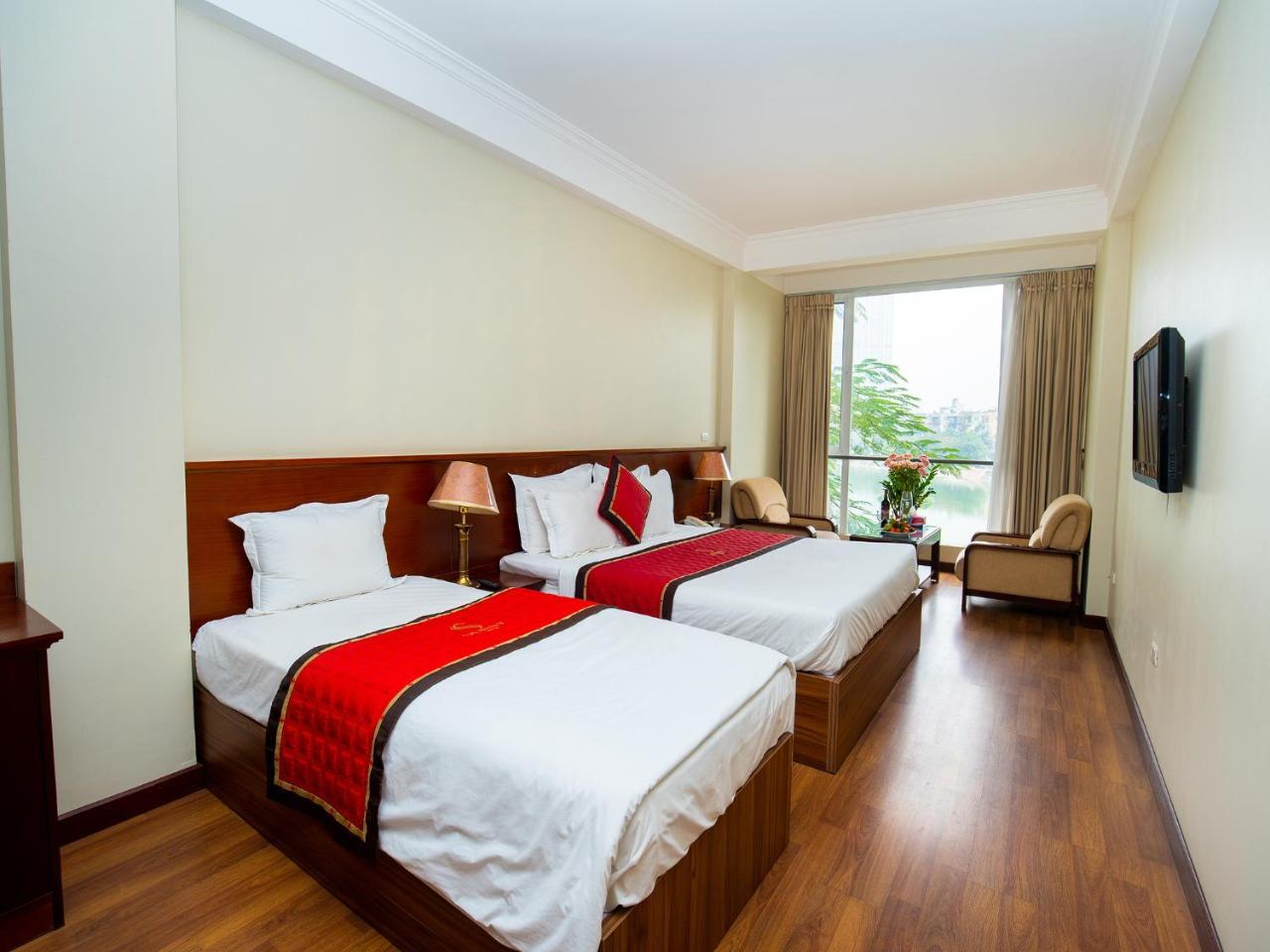 Hanz Regal Hotel Hanoi Bagian luar foto